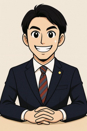 弁護士佐々木康之郎のAIイメージ画