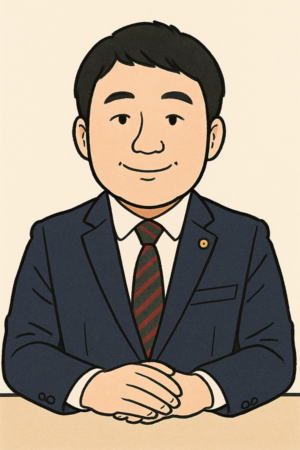 再度AIのプロンプトに入力して出力された佐々木のイラスト画