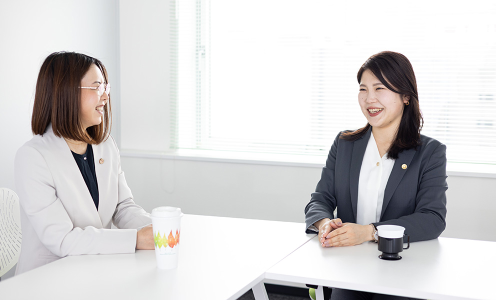 女性弁護士同士のクロストーク