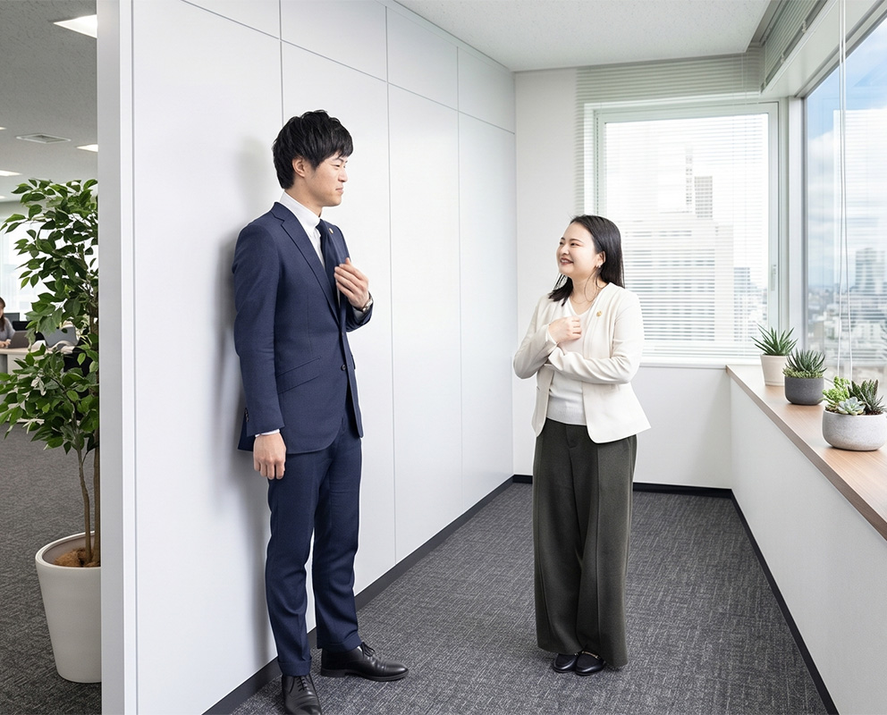 ロースクールの先輩後輩同士の弁護士クロストーク